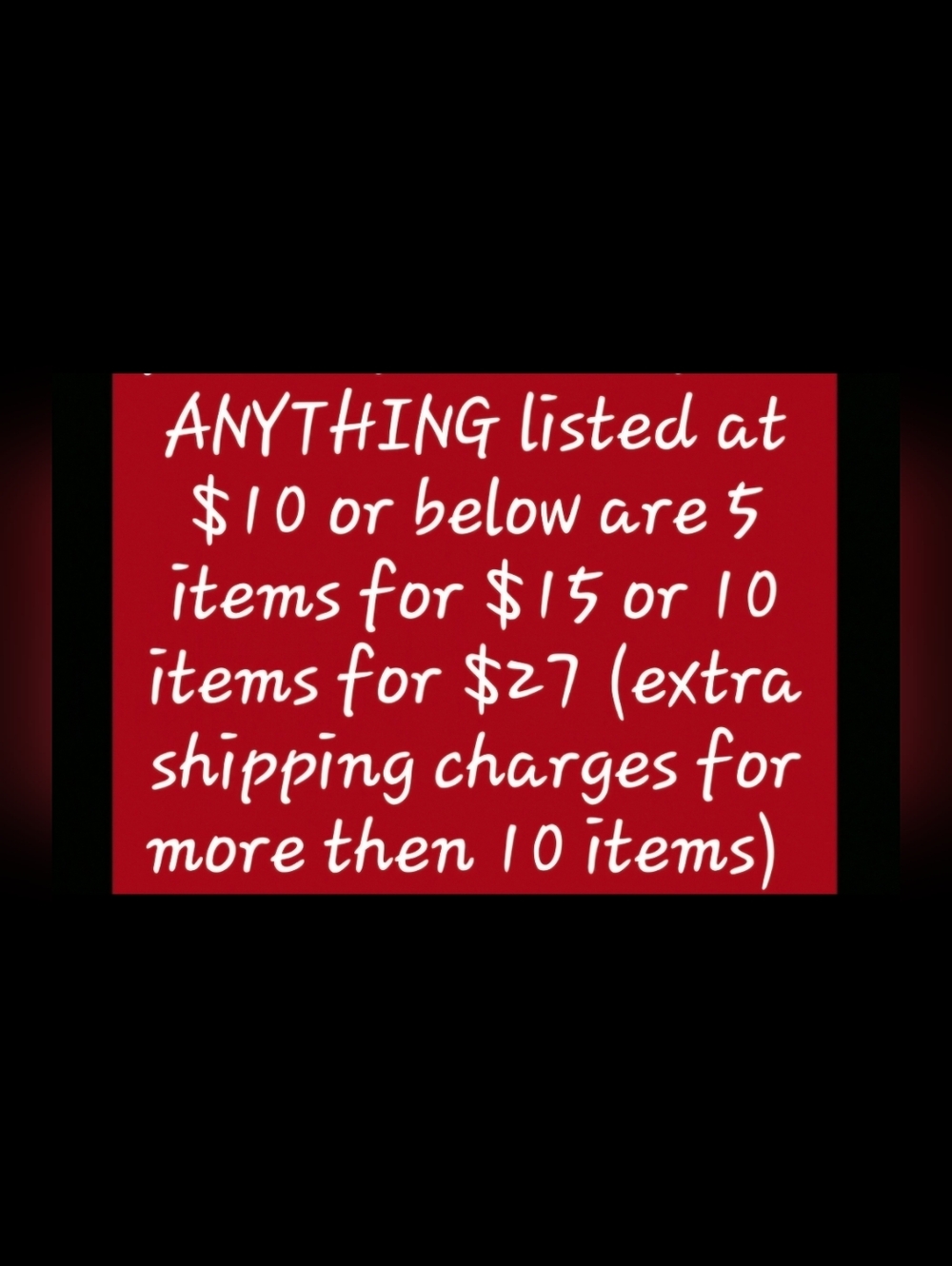 24 HOUR FLAS SALE         I SOLD THE LAST ONE Live Show Flyer